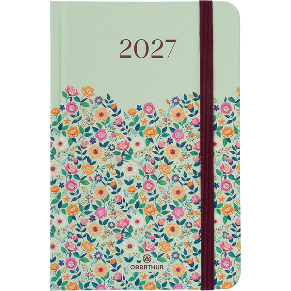 OBE Agenda Semainier 15 Anahita-Agenda-Oberthur-2027-Vert-Papeterie du Dôme