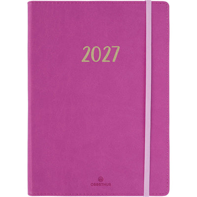 OBE Agenda Semainier A5 My Hello-Agenda-Oberthur-2027-Pivoine-Papeterie du Dôme