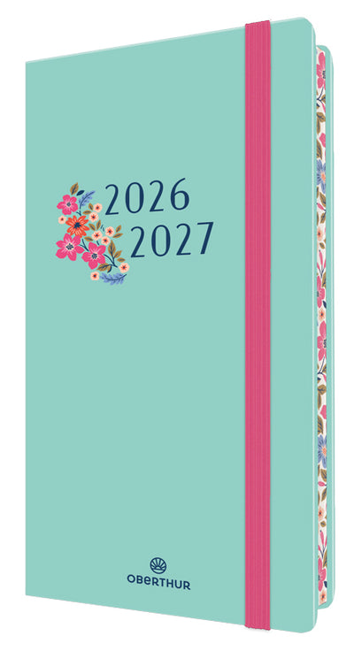 OBE Agenda Semainier Scolaire 16 Tivoli-Agenda-Oberthur-2026-2027-Vert d'eau-Papeterie du Dôme
