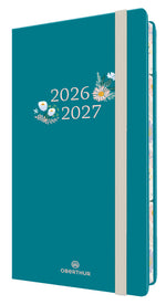 OBE Agenda Semainier Scolaire 16 Tivoli-Agenda-Oberthur-2026-2027-Bleu canard-Papeterie du Dôme
