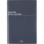 OBE Agenda Semainier Scolaire 24 Boreal-Agenda-Oberthur-2026-2027-Noir-Papeterie du Dôme