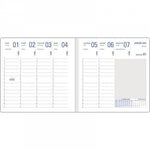 OBE Agenda Semainier Scolaire Carré Sakura-Agenda-Oberthur-Papeterie du Dôme