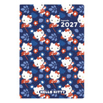 OBE Agenda Semainier de Bureau 25 Hello Kitty-Agenda-Oberthur-2027-Fleurs-Papeterie du Dôme