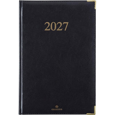 OBE Agenda Semainier de Bureau 25 Kiev-Agenda-Oberthur-2027-Noir-Papeterie du Dôme