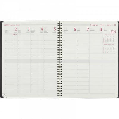 OBE Agenda Semainier de Bureau 27 Galway-Agenda-Oberthur-Papeterie du Dôme