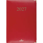 OBE Agenda Semainier de Bureau 30 Kiev-Agenda-Oberthur-2027-Rouge-Papeterie du Dôme