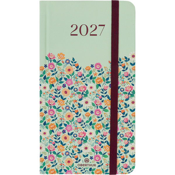 OBE Agenda Semainier de Poche 16 Anahita-Agenda-Oberthur-2027-Vert-Papeterie du Dôme