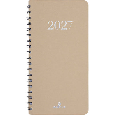 OBE Agenda Semainier de Poche 16 Galway-Agenda-Oberthur-2027-Beige-Papeterie du Dôme