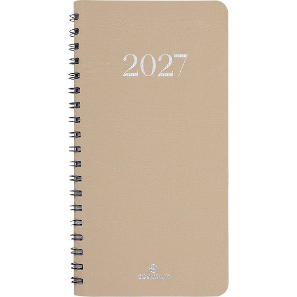 OBE Agenda Semainier de Poche 16 Galway-Agenda-Oberthur-2027-Beige-Papeterie du Dôme