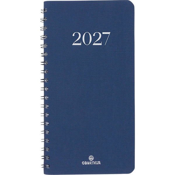 OBE Agenda Semainier de Poche 16 Galway-Agenda-Oberthur-2027-Marine-Papeterie du Dôme