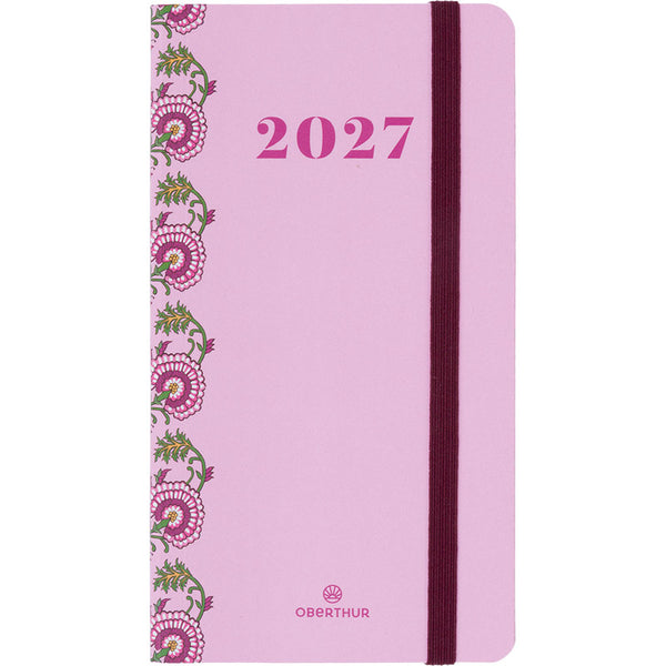 OBE Agenda Semainier de Poche 16 Merida-Agenda-Oberthur-2027-Rose-Papeterie du Dôme