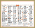 OBE Calendrier Classic 27x21-Calendrier-Oberthur-Papeterie du Dôme