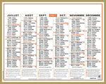 OBE Calendrier Classic 27x21-Calendrier-Oberthur-Papeterie du Dôme