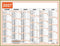 OBE Calendrier Classic 43x33,5