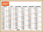 OBE Calendrier Classic 43x33,5-Calendrier-Oberthur-Papeterie du Dôme