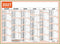OBE Calendrier Classic 52x40,5