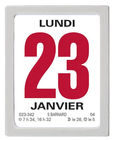 OBE Calendrier à Effeuiller 76x95-Agenda-Oberthur-Papeterie du Dôme