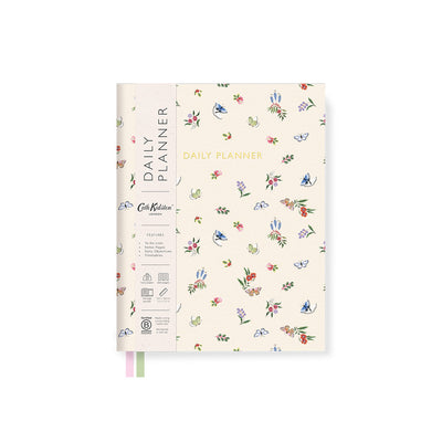 OHD Fabric Daily Planner Cath Kidston B6-Planner-Ohh Deer-Pink Butterfly-Papeterie du Dôme