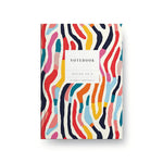 OHD Notebook Hardback A5-Carnet-Ohh Deer-Design No.8 Wiggly Abstract-Papeterie du Dôme