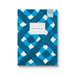 OHD Playful Geometrics Notebook Paperback A5-Carnet-Ohh Deer-Blue Plaid-Papeterie du Dôme
