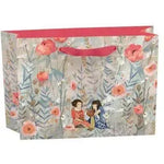 PAT Sac Cadeau Roger la Borde-Sac Cadeau-Patchwork-Petit-Fleurs et Filles-Papeterie du Dôme