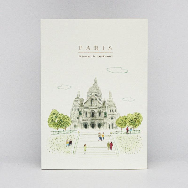 PDA Carnet - L'après-midi-Carnet-Pansydaisy-Sacré Coeur-Papeterie du Dôme