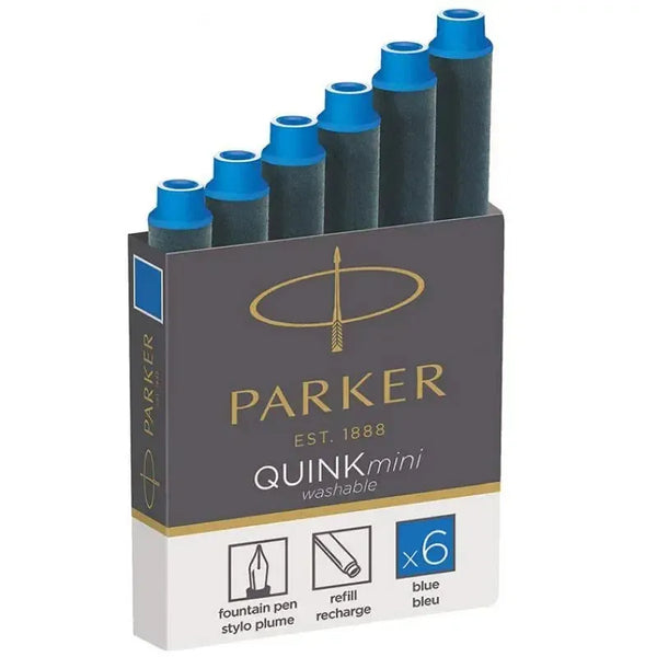 PKR Cartouches Quink Mini-Encre-Parker-Papeterie du Dôme