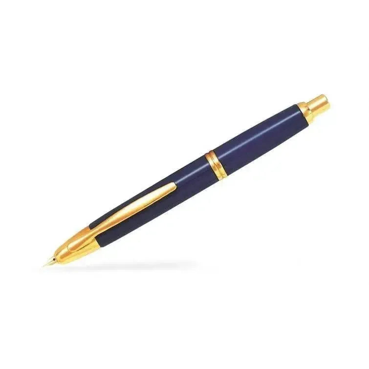 PLT Capless Attributs Dorés Bleu Stylo Plume-Stylo Plume-Pilot-Papeterie du Dôme