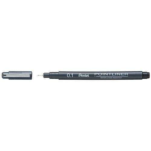 PTL Pointliner Feutre-Feutre-Pentel-Noir-0.1-Papeterie du Dôme