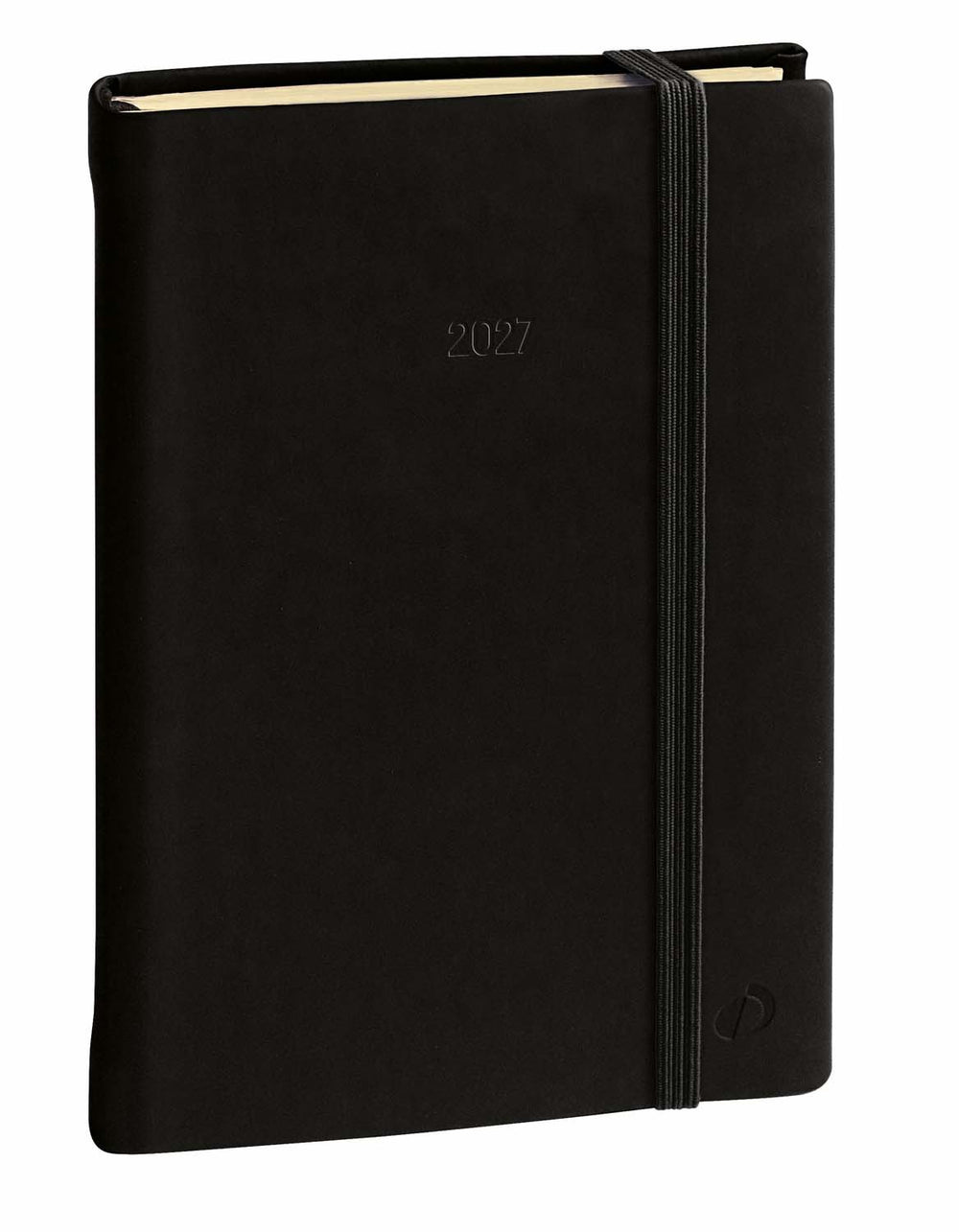 QVD Agenda Affaires Prestige Silk-Agenda-Quo Vadis-2027-Noir-Papeterie du Dôme