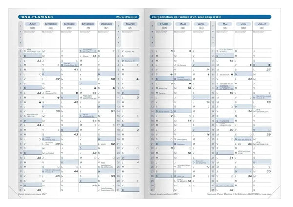 QVD Agenda EU 09/09 Impala-Agenda-Quo Vadis-Papeterie du Dôme