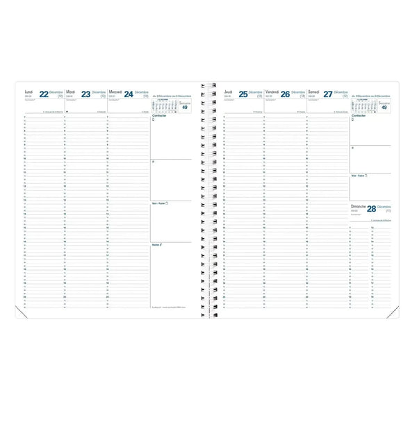 QVD Agenda Euréquart Club-Agenda-Quo Vadis-Papeterie du Dôme