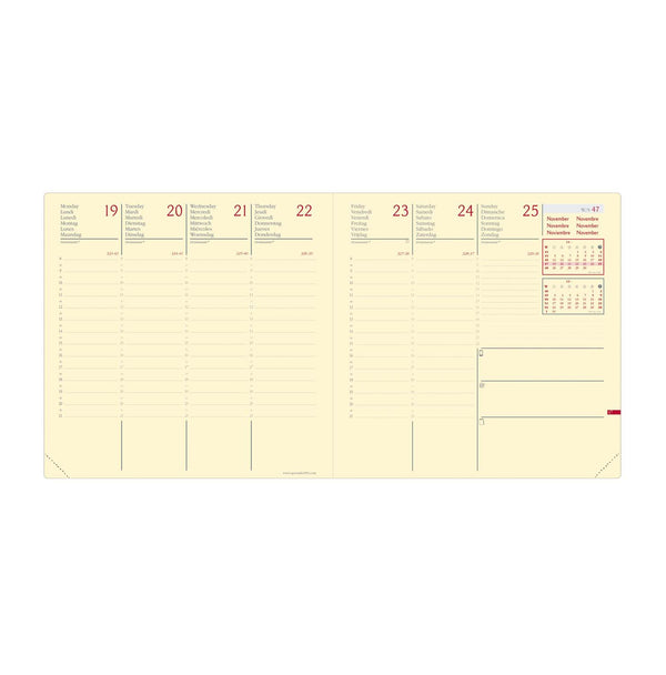QVD Agenda Exécutif Prestige Marlow-Agenda-Quo Vadis-Papeterie du Dôme