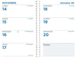 QVD Agenda Maxiweek Bergame 16x24-Agenda-Quo Vadis-Papeterie du Dôme