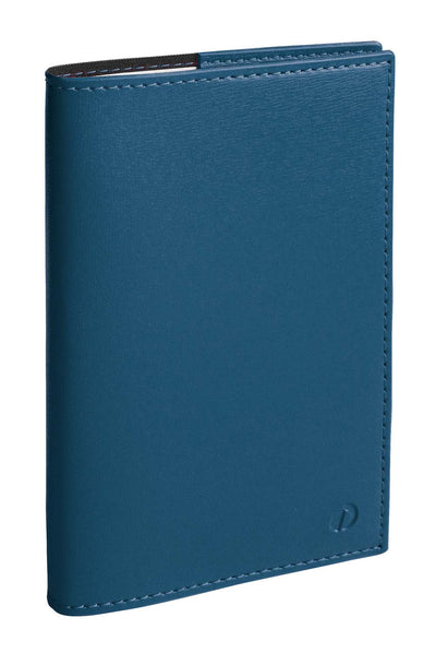 QVD Agenda Ministre Prestige Soho-Agenda-Quo Vadis-2027-Bleu acier-Papeterie du Dôme