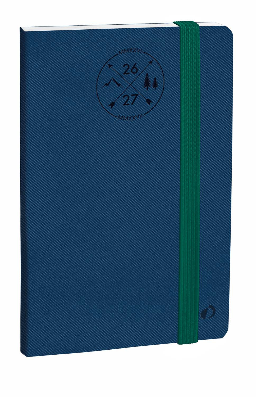 QVD Agenda Président SD Everest-Agenda-Quo Vadis-2026-2027-Bleu denim-Papeterie du Dôme