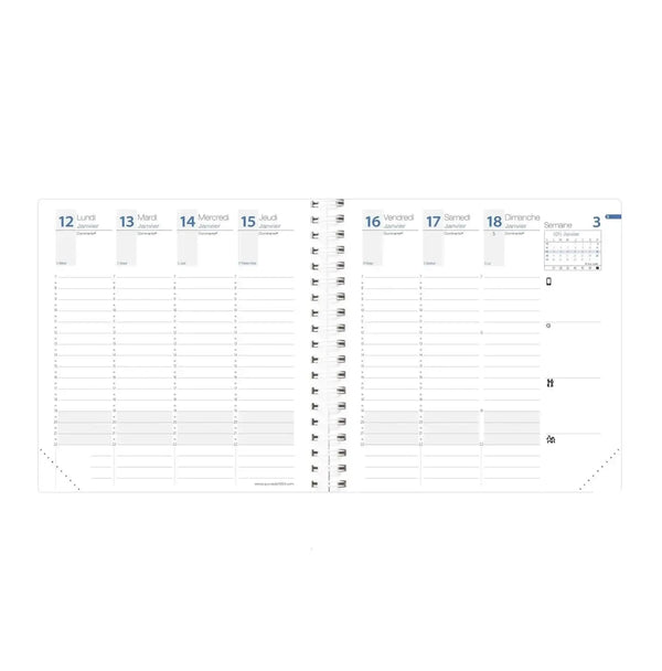 QVD Agenda Time & Life Medium-Agenda-Quo Vadis-Papeterie du Dôme
