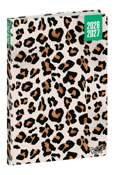 QVD Hebdo Color Canopy 21-Agenda-Quo Vadis-2026-2027-Panthère-Papeterie du Dôme
