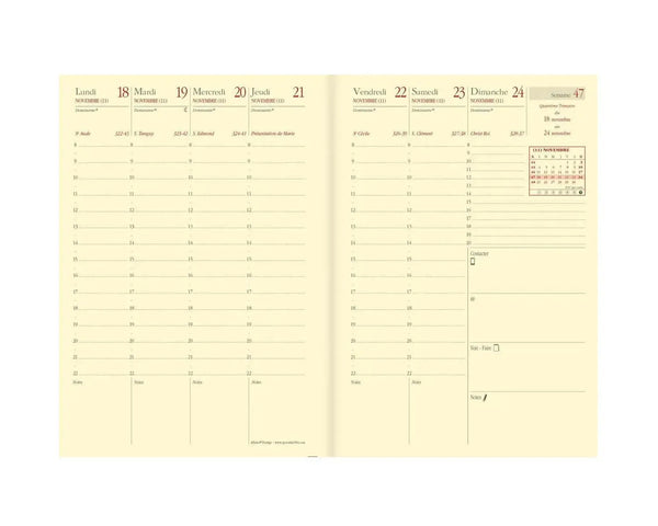 QVD Recharge Agenda Affaires Prestige-Recharge Agenda-Quo Vadis-Papeterie du Dôme
