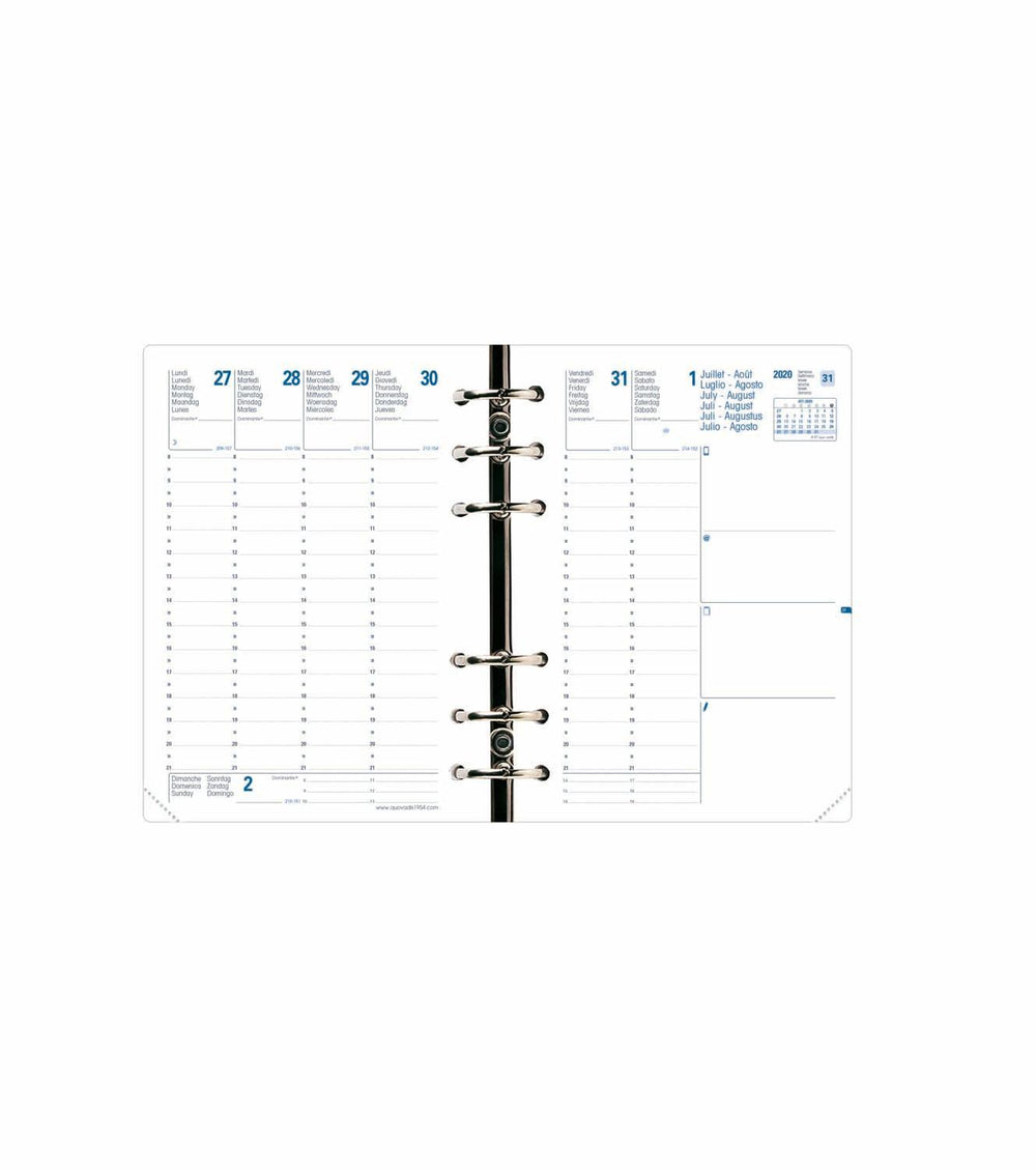 QVD Recharge Agenda Compactimer SAD-Recharge Agenda-Quo Vadis-Papeterie du Dôme