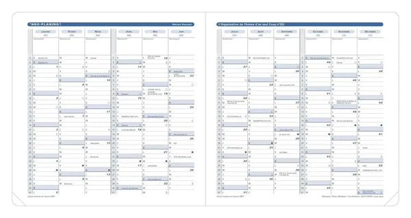 QVD Recharge Agenda Exécutif-Recharge Agenda-Quo Vadis-Papeterie du Dôme