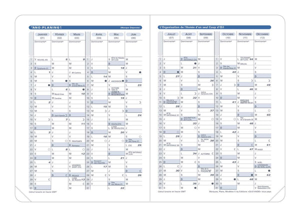 QVD Recharge Agenda Randonnée-Recharge Agenda-Quo Vadis-Papeterie du Dôme