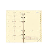 QVD Recharge Agenda Timer 17 Pocket-Recharge Agenda-Quo Vadis-Papeterie du Dôme