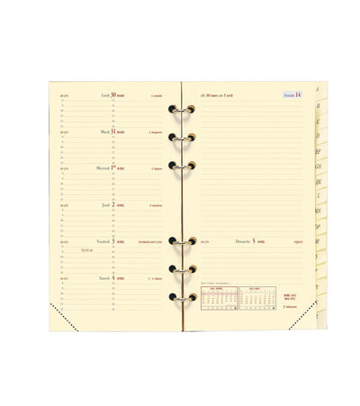 QVD Recharge Agenda Timer 17 Pocket-Recharge Agenda-Quo Vadis-Papeterie du Dôme