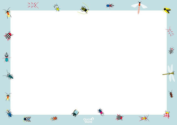 QVD Sous Main Dessin Animascot-Sous Main-Quo Vadis-Bête-Papeterie du Dôme