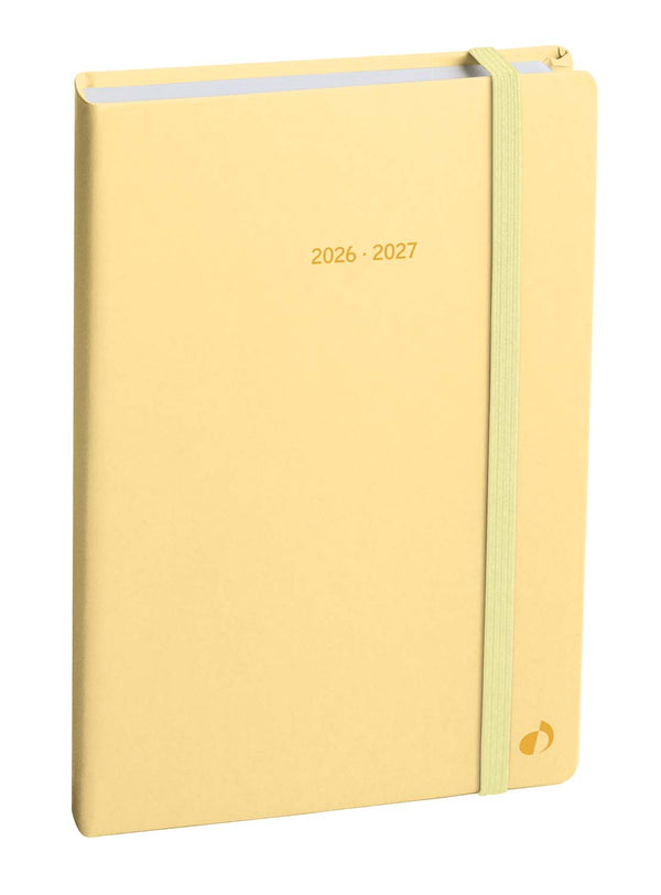 QVD Universitaire Color Pastel-Agenda-Quo Vadis-2026-2027-Vanille-Papeterie du Dôme