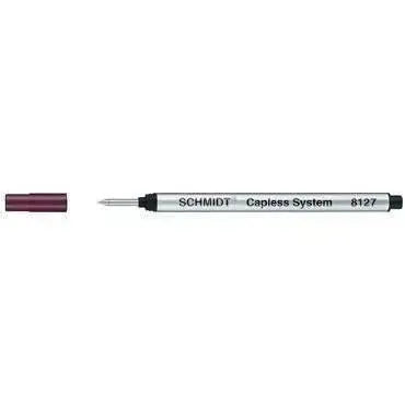 Recharge Stylo Roller Schmidt Capless Longue-Recharge Stylos-Schmidt-Bleu-0.7 mm-Papeterie du Dôme