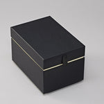 SMK Boîte de Rangement Premium One Line High-Boîte de Rangement-Semikolon-Noir-Papeterie du Dôme