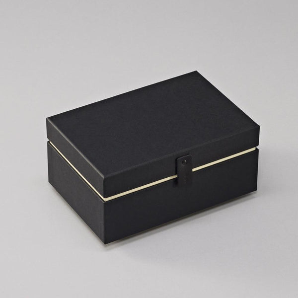 SMK Boîte de Rangement Premium One Line Small-Boîte de Rangement-Semikolon-Noir-Papeterie du Dôme