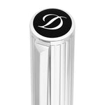 STD Initial Noir Chromé Stylo Roller-Stylo Roller-S.T. Dupont-Papeterie du Dôme